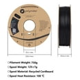 thumbnail image 3 of Polymaker PolyDissolve S1 PVA Filament, 1.75mm, 750g, Water Soluble Support for PLA/TPU/PVB/Nylon 3D Printer Filament, 3 of 7