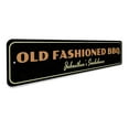 thumbnail image 3 of Old Fashioned BBQ Novelty Decor, Metal Wall Sign - 4x18 Inches, 3 of 4