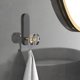 thumbnail image 1 of Xihbxyly Gancho de Acero Inoxidable, Elegante Gancho Adhesivo de Pared, Elegante Organizador de Baño, Diseño Compacto Que Ahorra Espacio, Perfecto para Abrigos, Bolsos y Toallas, para Uso Doméstico,, 1 of 7