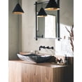 thumbnail image 2 of Wowow 8in. Wall Mount 2-Handle Bathroom Sink Faucets Brass and Rough-in Valve Included,Brushed Nickel, 2 of 5