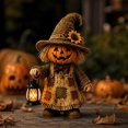 thumbnail image 2 of Halloween Lighted Monster Lantern Resin Craft Decoration, Spooky Tabletop Lamp for Home, Mantel, Halloween Party Indoor Decor, 2 of 7