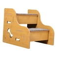 thumbnail image 2 of Almencla Dog Stairs for Small Dogs Indoor Non Slip Sturdy Dog Steps for Bed for Doggy 2 step, 2 of 8