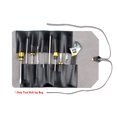 thumbnail image 4 of Tignapoo Portable Leather Tool Organizer - Compact Hardware Storage Case for Knives and Wrenches, Made from Durable PVC with Soft Microfiber Interior, Available in Brown and Black Options., 4 of 7