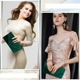 thumbnail image 5 of Kwuty Clutch Purses for Women Evening Bag Formal Rhinestone Handbags for Wedding Party Cocktail Prom Dinner, 5 of 7