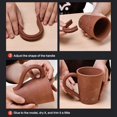 thumbnail image 4 of Pottery Tools DIY Clay Tools Pottery Handle Tools Teacups Cups Utensils Handle Sculpture D Type, 4 of 8