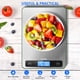thumbnail image 3 of Báscula Digital para Cocina, Báscula Digital con Pantalla LCD, Acero Inoxidable, 15kg /33 lbs Meidong Kitchen Scales-5, 3 of 7