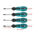thumbnail image 1 of Greensen 4pcs U Fork Type Magnetic Screw Driver CRV Multifunctional Hand Tool Screwdriver  Set, U Screwdriver, U Fork Bits Screwdriver, 1 of 8