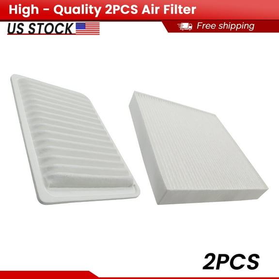 ACB ZONE Engine Air Filter and Cabin Air Filter Kit for Toyota Camry 2007-2017 Venza 2009-2016, OEM Air Filter Replacement (CA10171 CF10285)