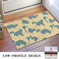 thumbnail image 3 of Border Collie Door Rugs,Washable Non Slip Door Mats Indoor,Decorative Door Mats,Entry Mat Indoor for Entrance,Bedroom,Kitchen,Bathroom,16"x24", 3 of 6