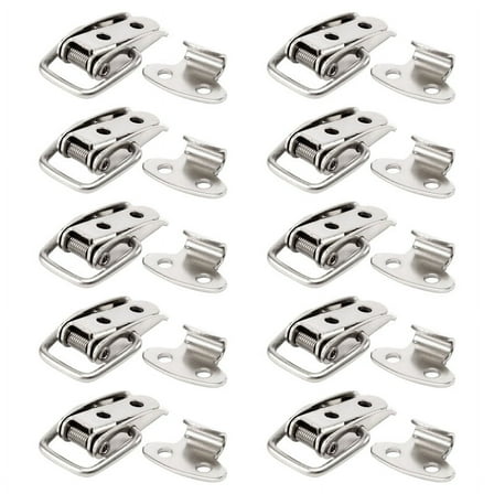 10 x Toggle Latch-silver tone
