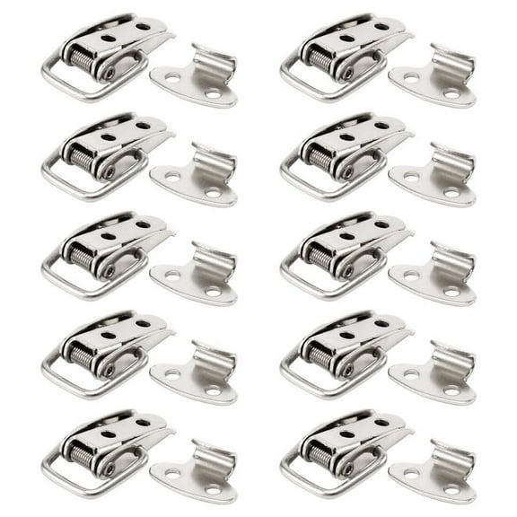 10 x Toggle Latch-silver tone