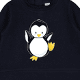 thumbnail image 3 of Inktastic Penguin Baby Sweatshirt, 3 of 4