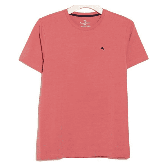 Tommy Bahama Short Sleeve Crew Neck Top, Rose STP, Large