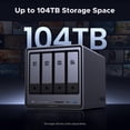 thumbnail image 2 of Network Attached Storage (NAS) UGREEN NASync DXP4800 Plus, 2 of 9