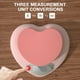 thumbnail image 4 of Báscula de Cocina Multifunción con Forma de Corazón, Color Rosa, Portátil, de Alta Precisión, Digital, 5 Kg/1 G, LCD, Electrónica., 4 of 5