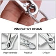 thumbnail image 2 of FUTUREORYY 8Pcs Resistant Zinc Alloy Carabiner Clips Key Holder for Driving and Mountaineering Use 7x3cm, 2 of 8