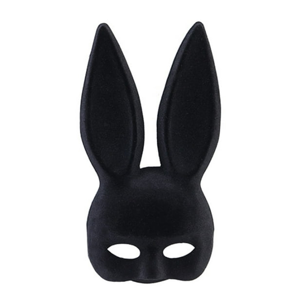 Rabbit Half Face Mask Themed Party Masks for Adult Cosplay Games - Walmart.com