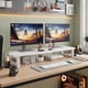 thumbnail image 5 of Soporte de monitor WESTREE Dual para 2 monitores de madera y acero, 5 of 7