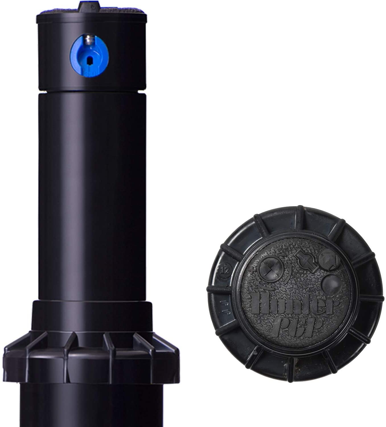 Hunter PGP-ADJ 3/4" Rotor Sprinkler, Precision Automatic Lawn Sprinkler Head With Adjustable Arc & Watering Distance to Prevent Overwatering