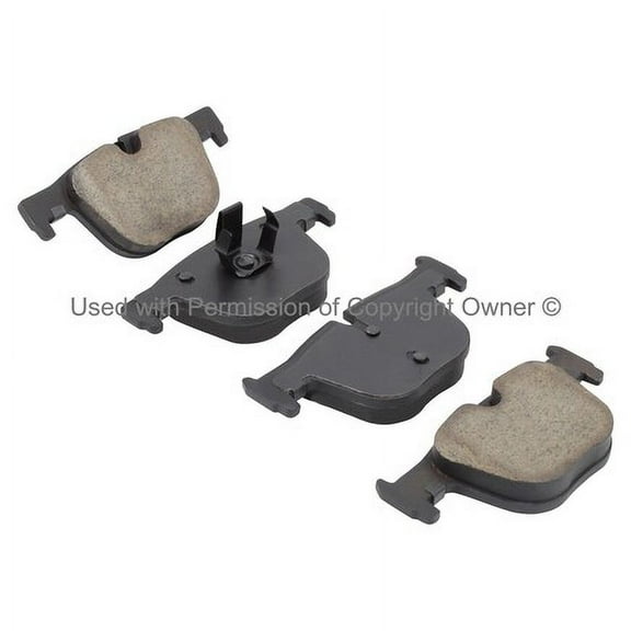 Mpa Electrical 1003-1610M Quality Built Black Series Semi Metallic Brake