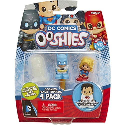 Ooshies Figurine Set 4 "DC Comics Series 1" (4 Pack)