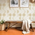 thumbnail image 6 of Tempaper Moons Blue Peel and Stick Wallpaper, 20.5" x 16.5', 6 of 6