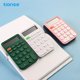 thumbnail image 5 of 1pc Calculadoras estándar básicas Calculadora de color caramelo LCD de 12 dígitos Calculadora de función portátil Botón redondo Lindo financiero para escritorio de oficina científica Escuela, 5 of 8