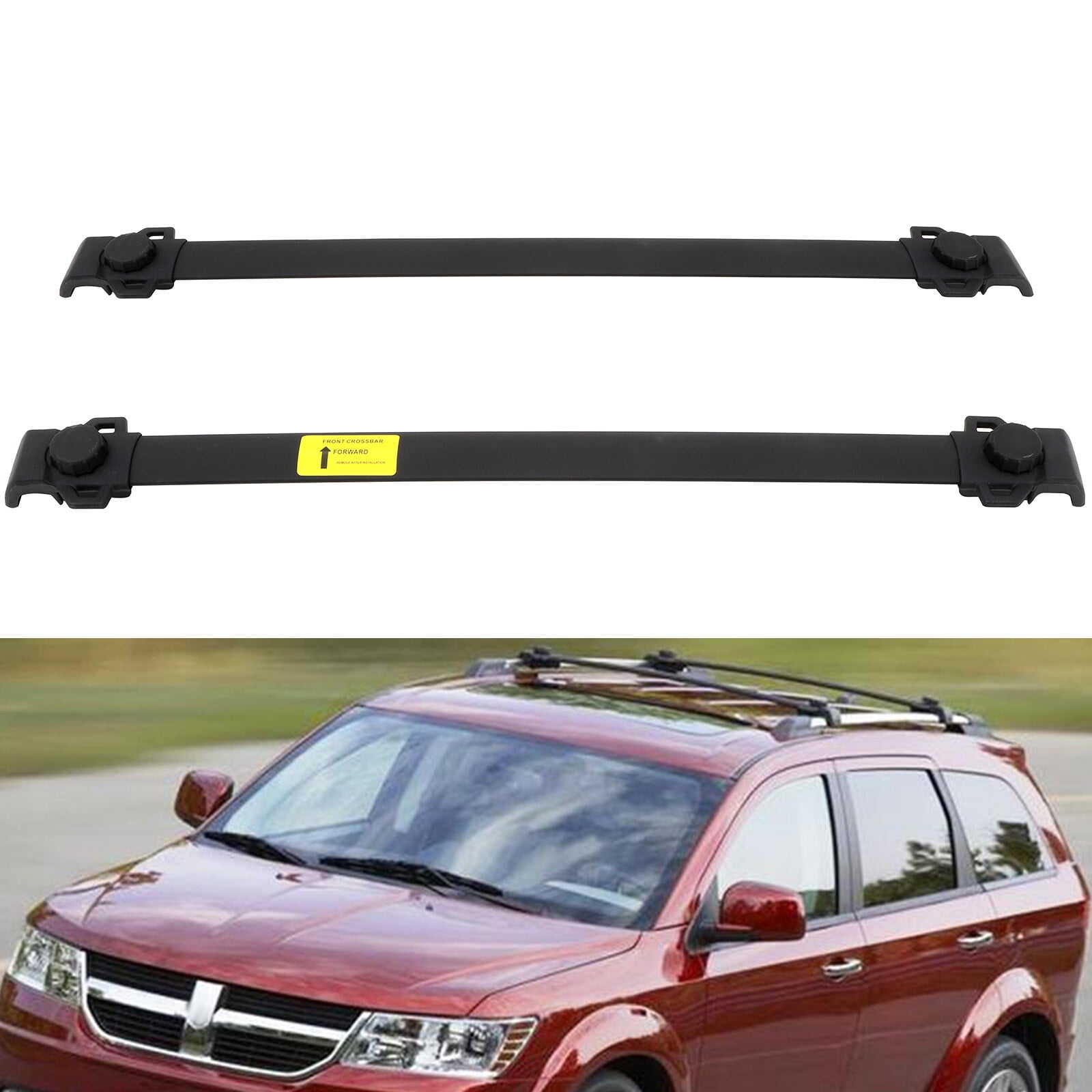 cciyu Roof Rack Cross Bars For GMC Acadia 2011 2016 Fits Side Rails Models ONLY Car Top Luggage Carrier Rails Walmart