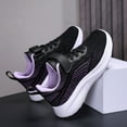 thumbnail image 6 of Krdevn Kids Shoes - Girls Shoes Lightweight Breathable Sneakers Casual Walking Shoes Running Tennis Shoes,Color:Black,Size:6-7 Years, 6 of 9