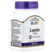 21st Century Lutein Tablets, 10 mg, 60 Count