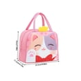 thumbnail image 3 of EGNMCR Lunch Box, Bento Boxes Insulated Bag Lunch Box Portable Bag Convenient Bag Work Class Students Bring Rice Package Aluminum Foil Lunch Box Insulated Lunch, 3 of 5