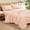Peach {Solid}, variant on True Luxury 600 Thread Count Pima Cotton Sheet Set for KING Size ( 76" x 80" ) Mattress Fits 28-30 Inches Fully Elastic Deep Pocket ( Stripe, Peach )