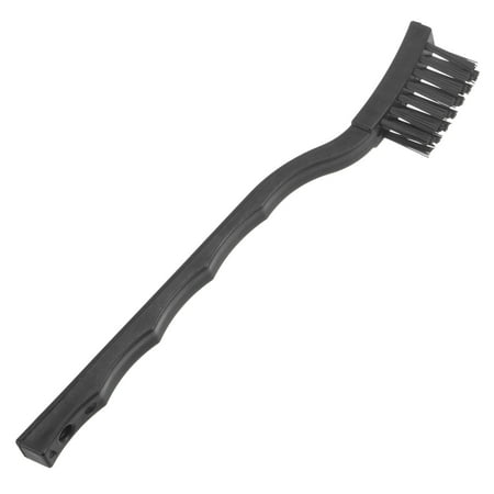 Uxcell Anti Static ESD Brush Plastic Handle Nylon Lab Cleaning Brushes for Electronics  15x30mm Bristles