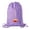 Purple, variant on Ramen noodle Backpack Personalized Drawstring Bag Cotton Canvas Cinch Backpacks