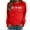 Red, variant on VerPetridure Women's Yes I'm Cold Me 24:7 Printed Crewneck Sweatshirts for Women Long Sleeve Casual Loose Fit Pullover Tops Streetwear Fall Casual Clothes