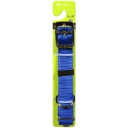 Pet Ware 1 Lg Nyl Adj Ezlock Collar Blue