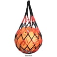 thumbnail image 1 of Bolsa de red para balones de fútbol, ​​almacenamiento de malla para transporte de baloncesto (negro y rojo) Likrtyny Para estrenar, 1 of 6