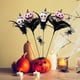 thumbnail image 5 of Decoraciones de Halloween, adornos de Halloween, regalos de Halloween, ramo de calabaza y calavera con plumas de Halloween, arreglo decorativo festivo y espeluznante, ramita de calavera de calabaza co, 5 of 6