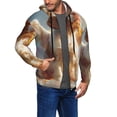 thumbnail image 2 of Honeii Rainbow English Cocker Spaniel Print Hoodies for Men, Pullover & Full Zip, Breathable Zip up Hoodie, Sweatshirt-XX-Large, 2 of 5