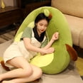 thumbnail image 3 of Peluche gigante de aguacate de 50 a 100 cm, muñeco de peluche, cojín de fruta, muñeco de peluche suave, regalo de cumpleaños de Navidad para niña, 3 of 4