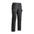 thumbnail image 2 of Men Multi Pocket Cargo Pants UPF50+ Stretch Tapered Light Daily Outdoor Pants S-XXL(1 pack), 2 of 10
