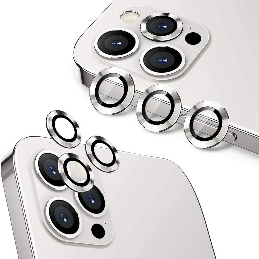Dteck Camera Lens Protector for iPhone 12 Pro Max, Metal Full Cover