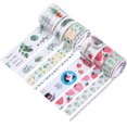 thumbnail image 1 of 8 Rolls Masking Tapes Decorative Creative DIY Craft Paper Tape Notebook Tape, 1 of 9