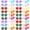 36, variant on 8/12/24/36/48 Pack  Sunglasses Bulk Colorful Rimless  Glasses Transparent Candy Color Sunglass for Adult