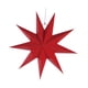 thumbnail image 4 of Adorno colgante coleccionable de estrella 3D grande para inauguración de la casa Rojo, 4 of 9