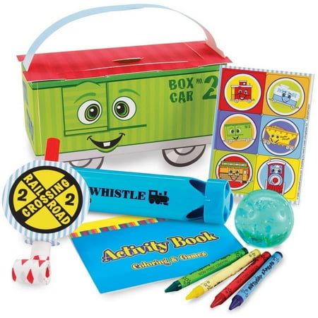 Two-Two Train 2nd Favor Box (4-Pack)