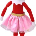 thumbnail image 1 of Elf sur l'Étagère Tournant en Robe de Neige, Robe de Poupée de Noël sur l'Étagère, Costume de Poupée Elf, 1 of 1
