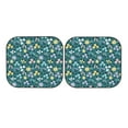 thumbnail image 7 of Goofa Floral Pattern 2 Piece Car Windshield Sun Shade Foldable | Front Windshield Shade for Sun, Heat and UV Rays | Sunshade for Car Front Window-, 7 of 7