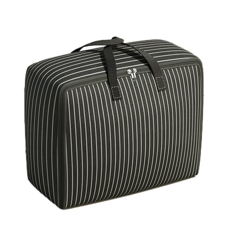 SouMaox Fabric Storage Bag Reinforced Handles Water-Resistant Oxford Material Organize Seasonal Bedding Items for Closet Wardrobe Management SouMaox Fabric Storage Bag Reinforced Handles Water-Resistant Oxford Material Organize Seasonal Bedding Items for Closet Wardrobe Management