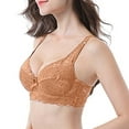 thumbnail image 2 of Lixiuxyad Womens Sports Bras Womens Lace Gathered Bra Straps Cup Underwear, 2 of 5